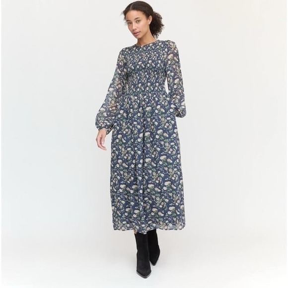 Hill House Home Dresses & Skirts - NWT Hill House Home The Ruby Nap Dress - Navy Bluebonnet Small